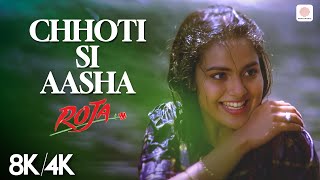 Chhoti Si Aasha - 8K/4K Music Video | Roja | Madhoo | Minmini | Best Of A.R. Rahman