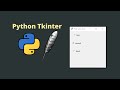 Python Tkinter : How to create a radio button in tkinter