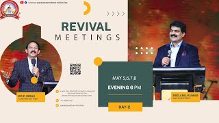 LIVE​​​​​​|| Revival Meetings  Day #2 | 06.05.2022 || Dr.P Isaac || Bro Anilkumar || Paralokanestham