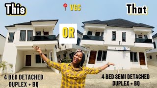 HOUSE FOR SALE IN LEKKI LAGOS NIGERIA; WEL BUILT 4 BEDROOM FULLY \u0026 SEMI DETACHED DUPLEX IN VGC