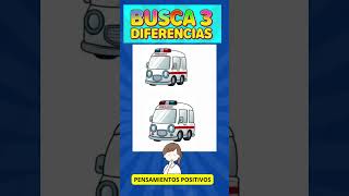 Busca las 3 diferencias puzzle #aprender #juegosmentales #quiz #trivia #adivinazas #juegosdequiz