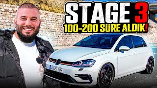 1.4 TSI STAGE 3 GOLF 100-200 SÜRE ALDIK