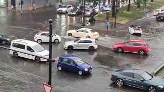 Berlin Unwetter Adenauerplatz 26.06.2023