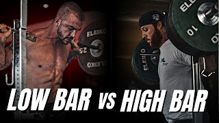 High bar VS low bar : lequel est le meilleur SQUAT ?