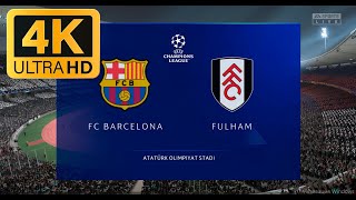 FIFA 23 - FC BARCELONA VS FULHAM- UEFA CHAMPIONS LEAGUE FINAL