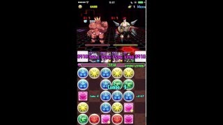 パズドラ　火と光の機甲龍　ツクヨミドラゴン　高速周回　pazzle\u0026dragons