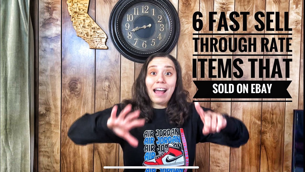 What Sold On Ebay Six Fast Sell Through Rate Items To Look For As A
