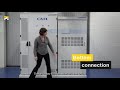 sunsys hes l outdoor energy storage system live demonstration