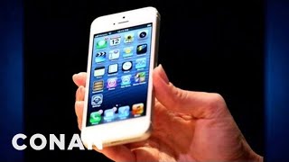 iPhone 5 Exclusive Sneak Peek | CONAN on TBS