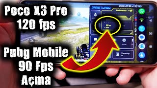 Poco X3 Pro Telefon 120 fps 120 hz || Pubg Mobile 90 fps 90 hz Nasıl Yapılır ?