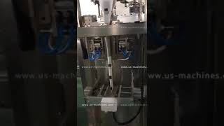 High speed VFFS vertical automatic long stick bag powder filling sealing packing machine