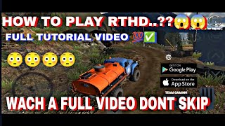 HOW TO PLAY RTHD | FUL TUTORIAL VIDEO | rthd game play | LOST TOWN MAP |  #reducedtransmissionhd