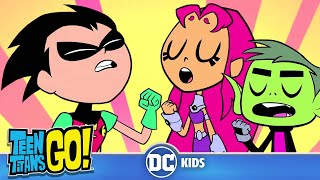 Teen Titans Go  Sing Along The Night Begins To Shine By Cyborg And Ber  Dc Kids