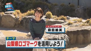 山梨県ロゴマークを活用しよう！【前進！やまなし】2021年2月22日放送