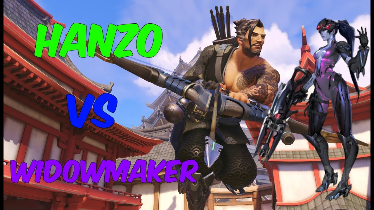 Overwatch - Hanzo VS Widowmaker - YouTube