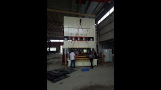 3500 Ton Servo Hydraulic Press Machine With Moving Bloster