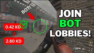 HOW TO DISABLE SBMM IN MW3 MULTIPLAYER! (BOT LOBBY GLITCH!)