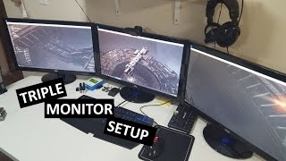 Multi / Triple Monitor Setup!!