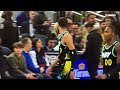 tyrese haliburton stares at wally szczerbiak during 22pt 23ast performance