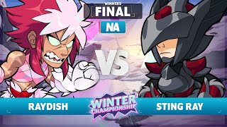 Raydish vs. STING RAY - Winners Final - NA - Brawlhalla Winter Championship 2023