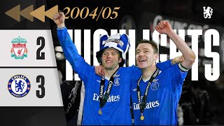 ⏪️ Liverpool 2-3 Chelsea | HIGHLIGHTS REWIND | BLUES lift cup after extra time drama! | LC 04/05