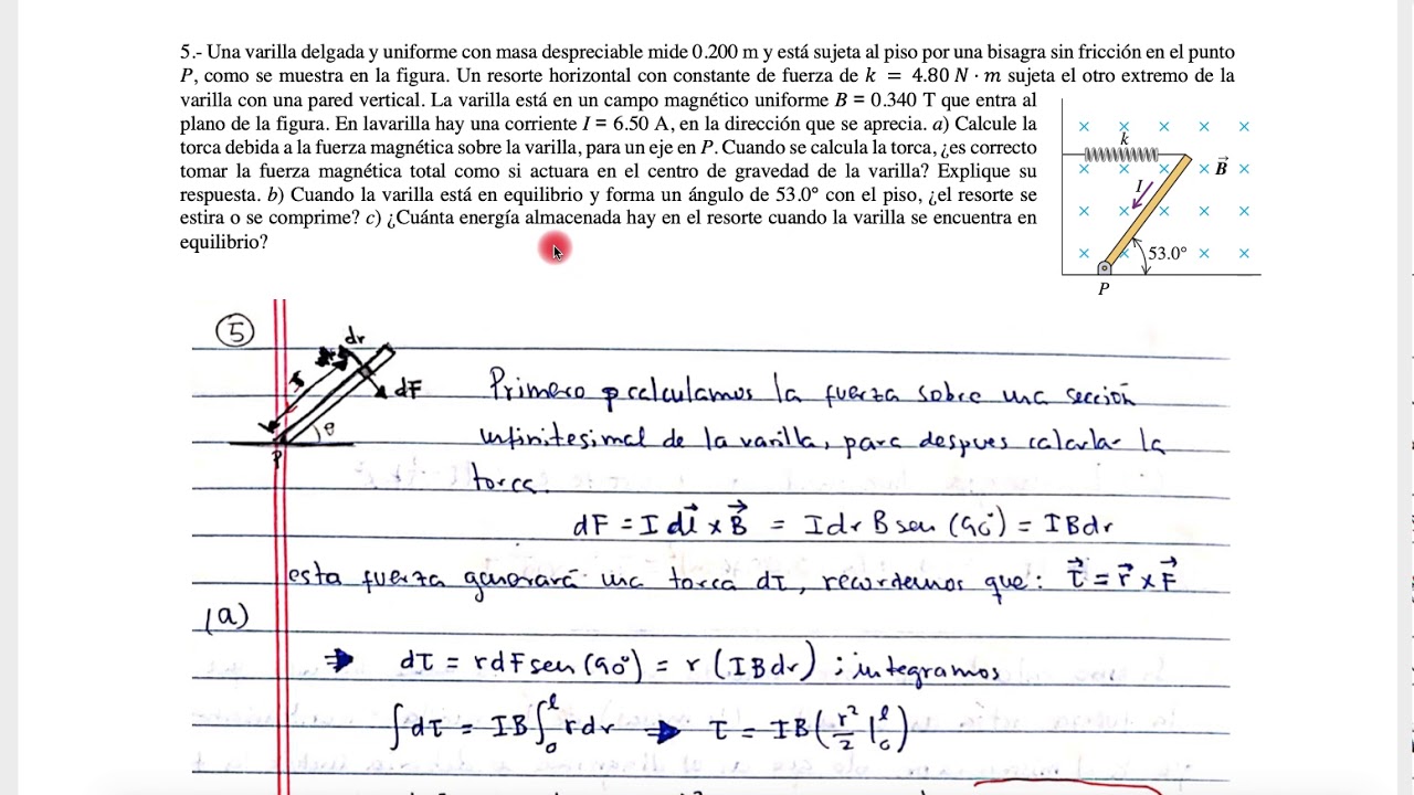 Electricidad Y Magnetismo: Ejemplo #5 De Campos Y Fuerzas Magnéticas ...