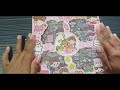 unboxing new sticker kawaii ❣️ compilation all journal