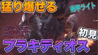 【MHW:IB】猛り爆ぜるブラキディオス！臨界ブラキ　初見攻略！　徹甲榴弾ライト構成モンスターハンターワールドアイスボーン