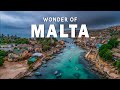 Wonders of Malta - The Most Amazing Places in Malta - Travel Video 4K