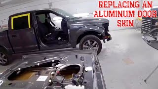 Replacing An Aluminum Door Skin