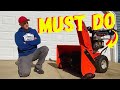 THIS SPRINGTIME SNOWBLOWER MAINTENANCE PROCEDURE IS NON-NEGOTIABLE