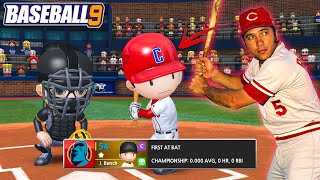 JOHNNY BENCH DEBUT IN PRO CHAMPIONSHIP! - Baseball 9