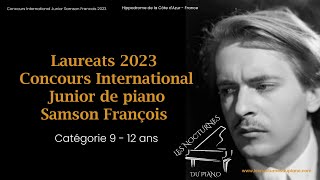 2023-Concours Junior de piano Samson François - Catégorie 9-12 ans