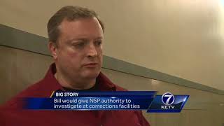 Proposed bill would give NSP authority to investigate at corrections facilities