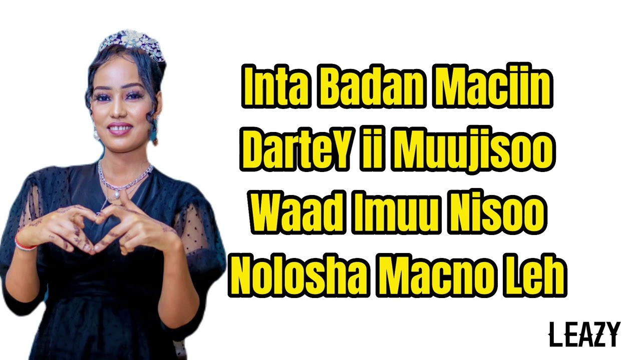 NASTEEXO DAYAX [MUUDH KAMA BAXO] OFFICIAL MUSIC LYRICS 2023 - YouTube