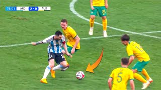 Messi Impossible Dribbling vs Australia