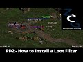 Project Diablo 2 - How to Install a Loot Filter