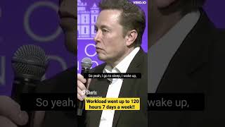 Twitter makes Elon Musk work 17 hours a day... CRAZY!