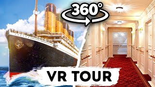 360 Titanic Inside 2 - Virtual Reality Tour 4K VR 360 video
