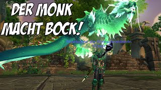 Das ging fix: Der Heal-Monk ist bereits Level 70 - und macht echt Spaß! Heldentalent testen!