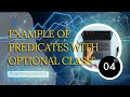 Java8 new feature: Predicates example, optional class