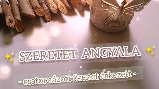 ✨ 😇 SZERETET ANGYALA ✨ 😇 ✨ ✨ Csatornázott üzenet  ✨