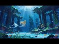 【睡眠用bgm】幻想的な海の中で眠るピアノ 深い癒しとリラックス【1時間】