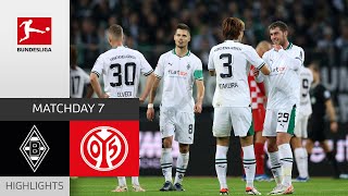 Scally’s Last Second Dream Goal | M'gladbach - Mainz 2-2 | Highlights | MD7 – Bundesliga 2023/24
