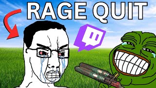 GRIEFING a Crashout STREAMER In RUST (HE RAGED)