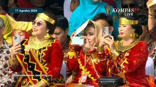 Tari Aekhula - Kabupaten Nias Barat, Sumatera Utara. HUT - 79 RI Di Istana Jakarta.