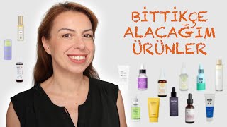 TEKRAR TEKRAR ALACAĞIM CİLT BAKIM ÜRÜNLERİ