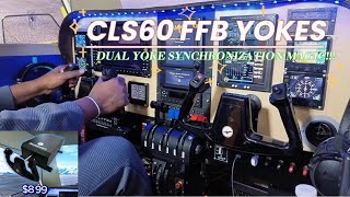 Home FlightSim Cockpit | A Look at the CLS-60 Force Feedback Yoke by flitesim.com | MSFS | X-PLANE12