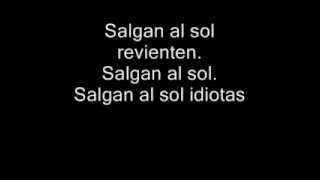 Divididos - Salgan Al Sol (Con Letra)