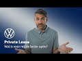 Hoe werken de verschillende opties van Private Lease? | Private Lease | Volkswagen Nederland